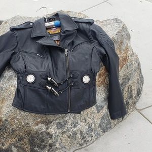Harley Davidson women Jacket/ HD chaps